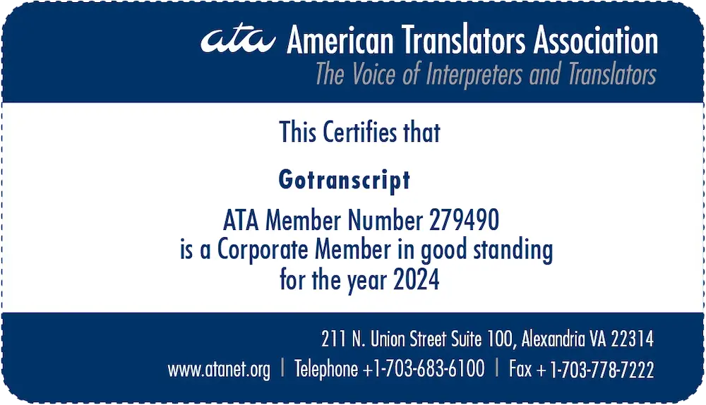 Ata member banner